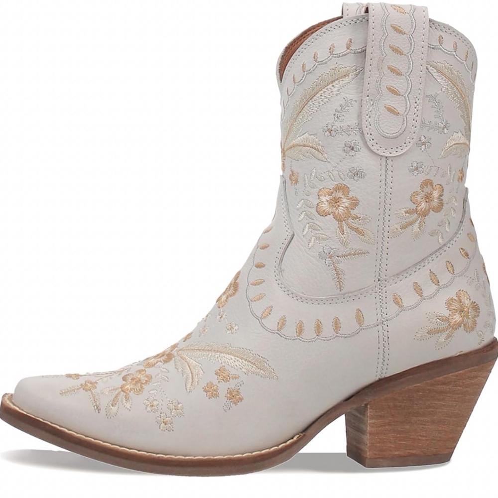 Dingo Primrose Embroidered Boots size 7 - Picture 2 of 4